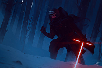 Kylo Ren , kylo-ren, star-wars, movies, behance, artwork, artist HD wallpaper