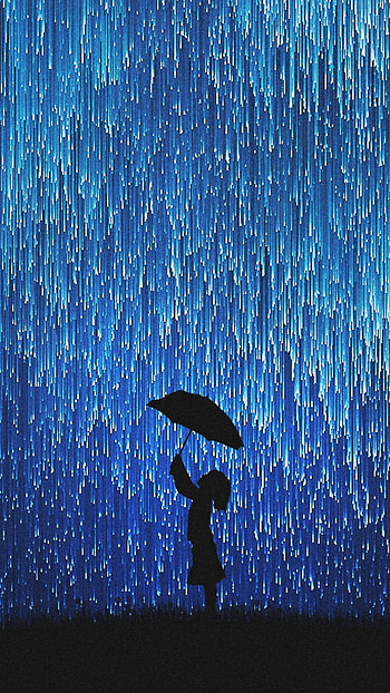 Midnight Star-Rain — Dreamscape, fantasy, dream HD phone wallpaper