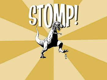STOMP, other, dinosaur, abstract HD wallpaper
