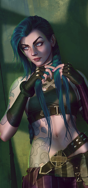 Arcane's Jinx - Dynamic League of Legends , Jinx (League Of Legends), TV Show, Arcane HD phone wallpaper
