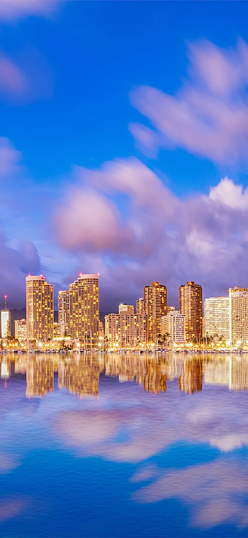 Honolulu , Vibrant cityscape, Ocean views, Exotic destination HD phone wallpaper