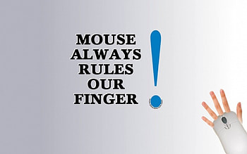 Mouse Always Rules Our Finger, finger, our, mouse, rules, always, sayings HD wallpaper