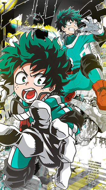 My Hero Academia, Anime, Boku, Boku No Hero, Midoriya, Deku HD phone wallpaper