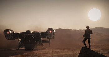 Star Citizen Sunset Time , star-citizen, sunset, games HD wallpaper