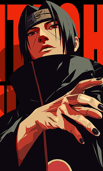 Itachi Uchiha — Sharingan Shadow (Dark Naruto ), Anime, Naruto, Itachi Uchiha, dark anime, Sharingan (Naruto) HD phone wallpaper