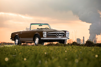 Mercedes Benz 280 SL 1968, mercedes-benz, cars, vintage-cars HD wallpaper
