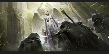 Angel, girl, liqiang shi, wings, golden, fantasy HD wallpaper
