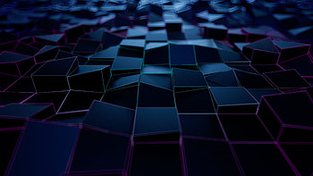 3d Cubes Loops Surface, 3d, abstract, artist, artwork, digital-art, deviantart HD wallpaper