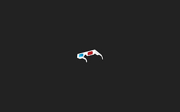 3D, Minimalism, , Drawing, Spectacles, Glasses HD wallpaper