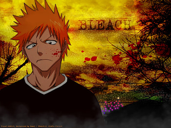 kurosaki ichigo, bleach, anime HD wallpaper