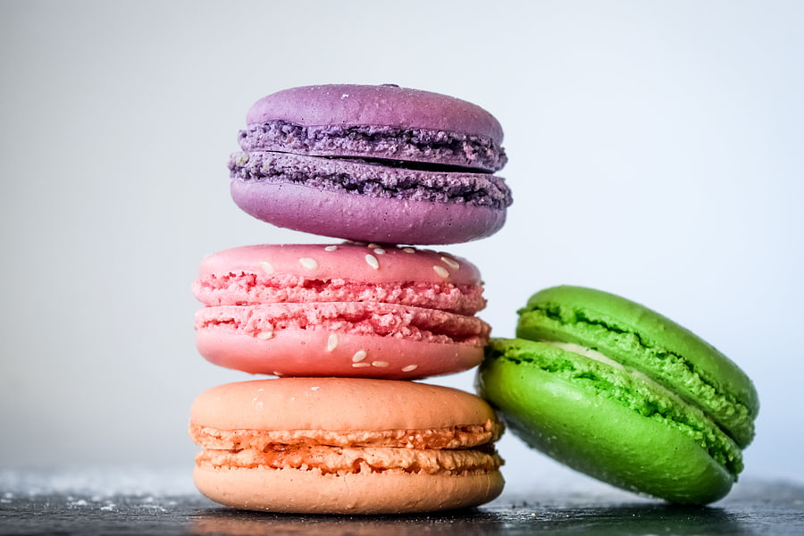 Food, Multicolored, Bakery Products, Baking, Macaroons, Makaroons, Macaroon HD wallpaper