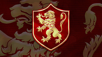 House Lannister sigil HD wallpaper