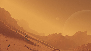 Arrakis landscape, Sarah Thompson's post, Dune movie HD wallpaper