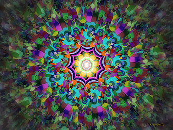 Color Fantasy , abstract, color, fantasy, colors, light colors, dark colors HD wallpaper