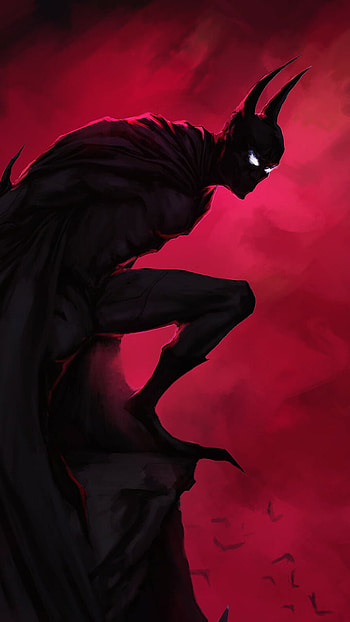 Batman, Scary, DC HD phone wallpaper