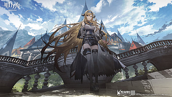 Saileach Arknights HD wallpaper