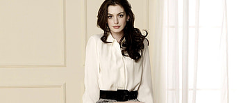 Anne Hathaway, Brunette girl HD wallpaper
