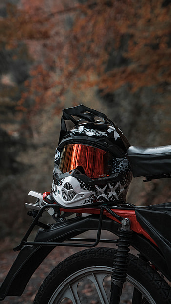 Motorcycles, Helmet, Motorcycle, Bike HD phone wallpaper