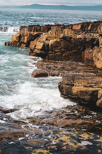 Nature, Waves, Rocks, Foam, Surf HD phone wallpaper