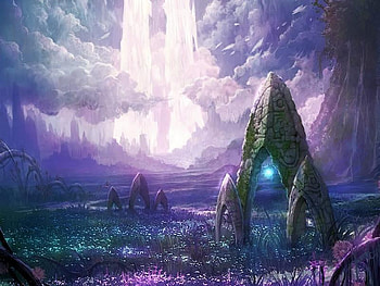 purple for aion 800x600.jpg, colors, fantasy, place HD wallpaper