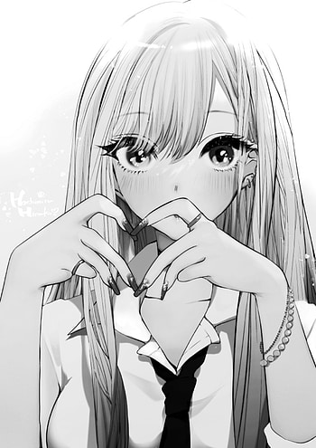 Marin Kitagawa, eye, anime_girl, marin_kitagawa, anime HD phone wallpaper