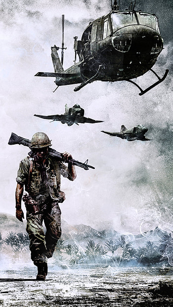 military, video game HD phone wallpaper