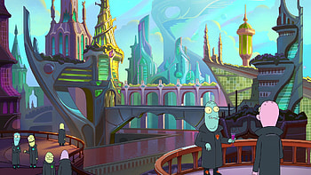 Solar Opposites, Whimsical animation, Alien family, Quirky adventures HD wallpaper