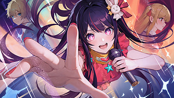 Hoshino Ai, Ai Hoshino, Anime, Oshi no Ko HD wallpaper
