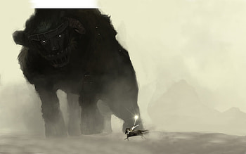 Artwork Fantasy Art Paintings Shadow Of The Colossus HD wallpaper