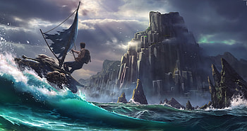 LOST in BLUE, Island exploration, Hidden treasures, Uncharted territories HD wallpaper
