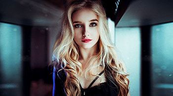 Pretty Face, face, model, blond, woman HD wallpaper