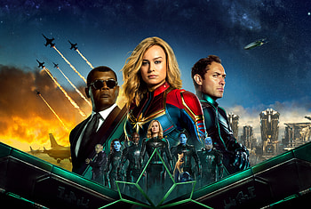 Captain Marvel, movie poster, 2019 HD wallpaper