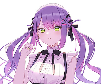 Tokoyami Towa, hololive, Tokoyami Towa, Anime, Virtual Youtuber HD wallpaper