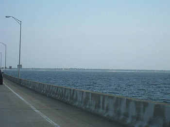 Pensacola, Florida, gulf of mexico, florida, bridge, pensacola, pensacola bridge HD wallpaper