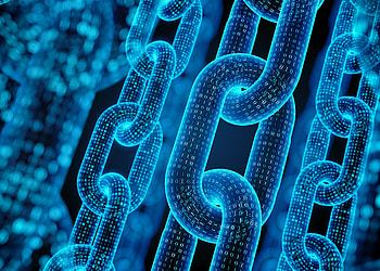 Abstract, chain, matrix numbers HD wallpaper