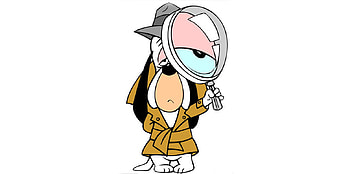 Detective Droopy, detective, cartoon, droopy, hana barbara HD wallpaper