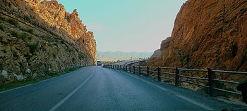 Wilaya de biskra, sky, mountain HD wallpaper