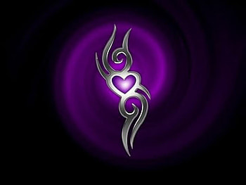 f 94eb997Od6.jpg, purple, heart, swirly HD wallpaper