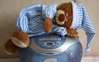 Miscellanea, Miscellaneous, Bear, Toy, Idea, Record Player, Tape Recorder HD wallpaper