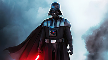 Darth Vader With Red Sword , darth-vader, star-wars, movies, artist, artwork, digital-art, sword, artstation HD wallpaper