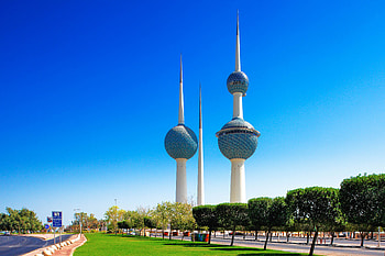 The Kuwait Towers, Kuwait HD wallpaper