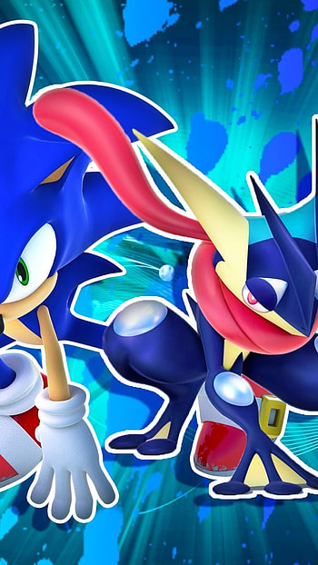 Sonic The Hedgehog, Shiny Greninja HD phone wallpaper