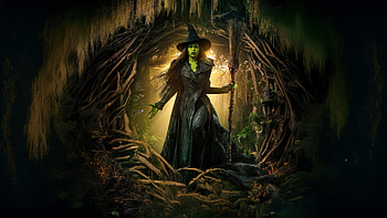 Wicked: For Good — Emerald Witch, Elphaba, Cynthia Erivo HD wallpaper