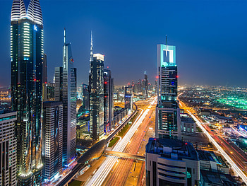 Dubai cityscape, Sheikh Zayed Road, Ultra , Travels HD wallpaper