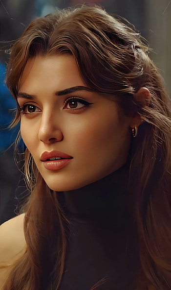 Hande ercel, Turkish actress HD phone wallpaper
