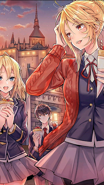 Otome game Sekai mob, crep, manga HD phone wallpaper