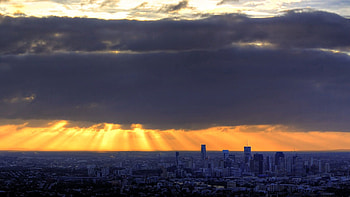 Cities, Sky, Building, View From Above, Morning HD wallpaper