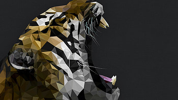 Geometric Animal, Minimalist geometric animal , Top minimalist backgrounds, Animal art HD wallpaper