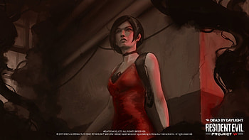 Ada Wong Lore Art Dbd, Ada Wong, video game, Dead By Daylight HD wallpaper
