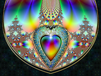 Abstract, Light, Bright, Multicolored, Motley, Light Coloured, Heart HD wallpaper